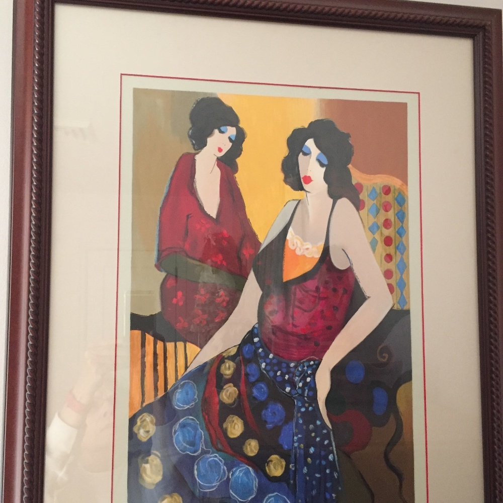 I'm changing  my pictures in my home.